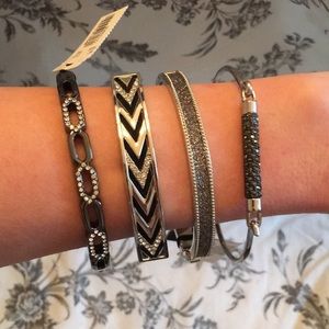 Bangle bracelet set from The Limited